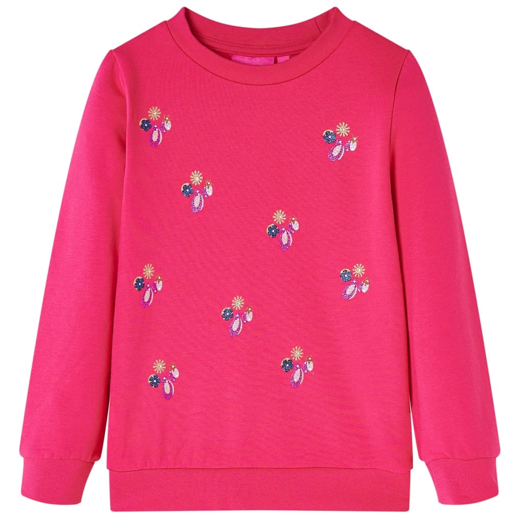 Kids' Sweatshirt Hot Pink 116