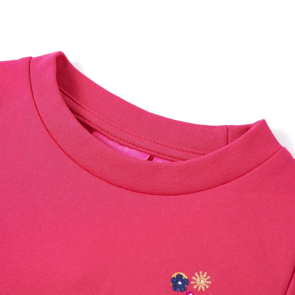 Kids' Sweatshirt Hot Pink 116