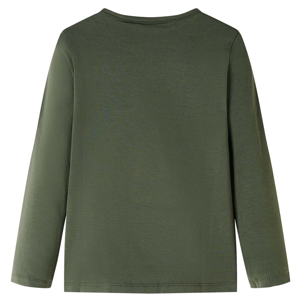 Children's Long-Sleeved Shirt Khaki 140