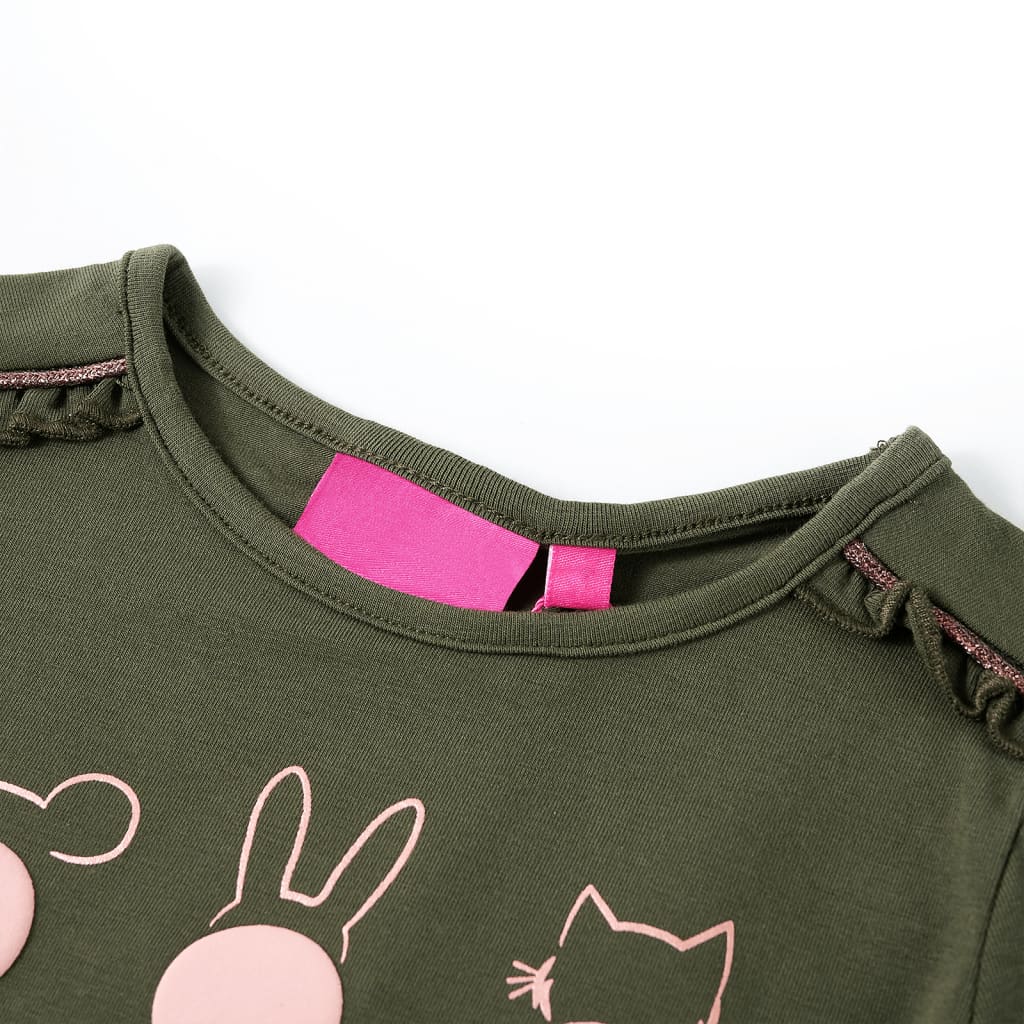 Children's Long-Sleeved Shirt Khaki 140