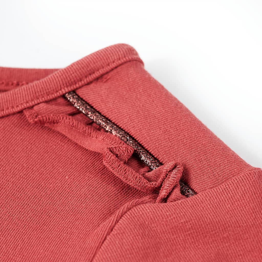 T-shirt manches longues enfant Rose foncé 116