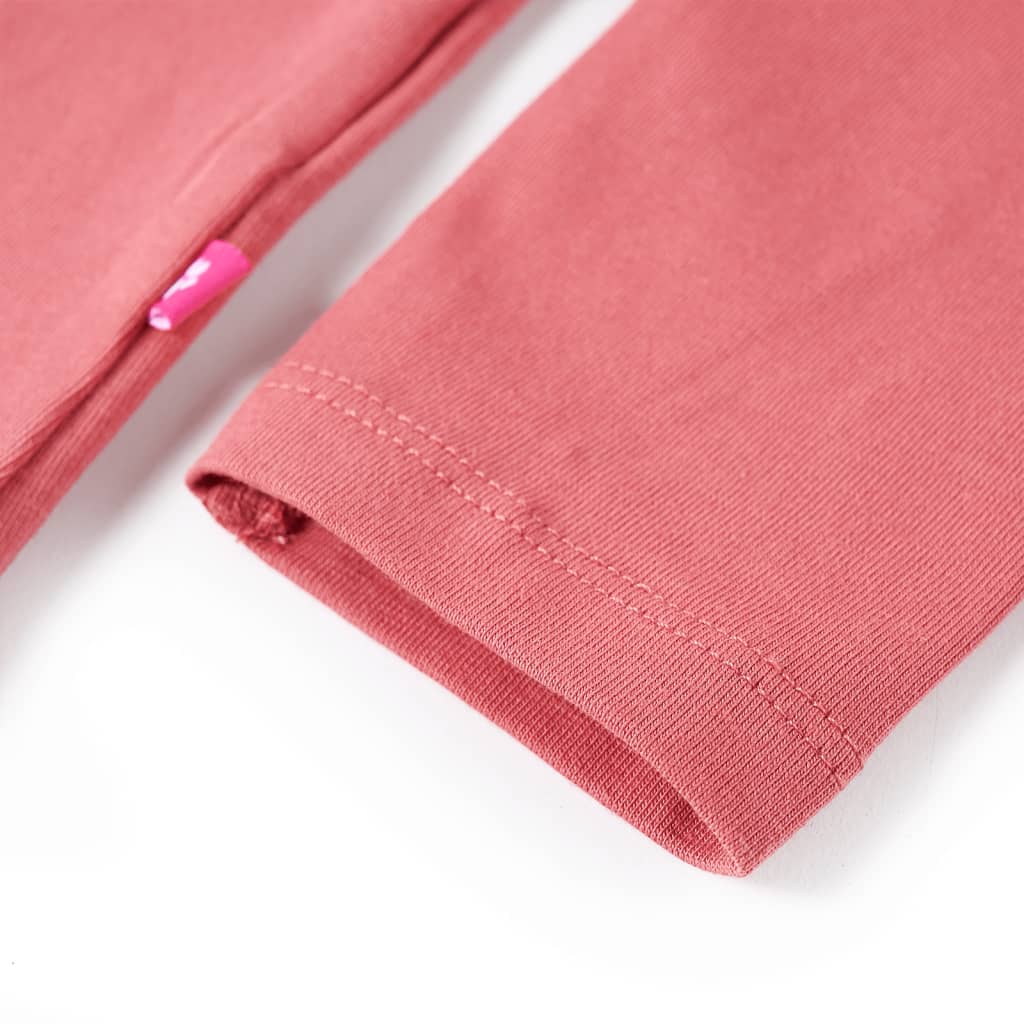 Kids' Long-Sleeve Shirt Old Rose 116