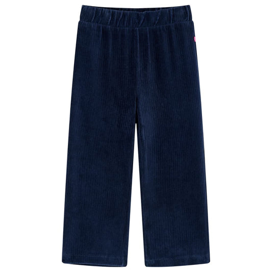 Kids' Corduroy Trousers Navy 104