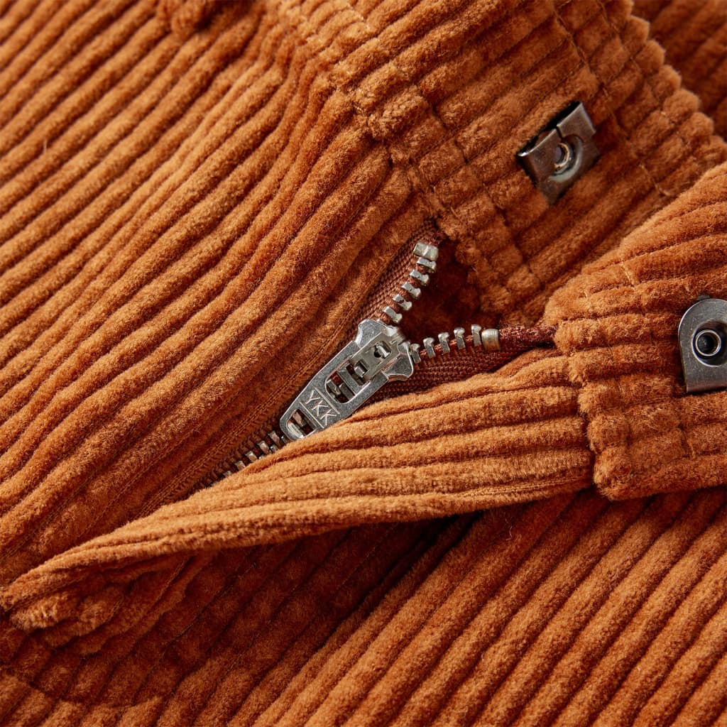 Kids' Corduroy Trousers Cognac 116