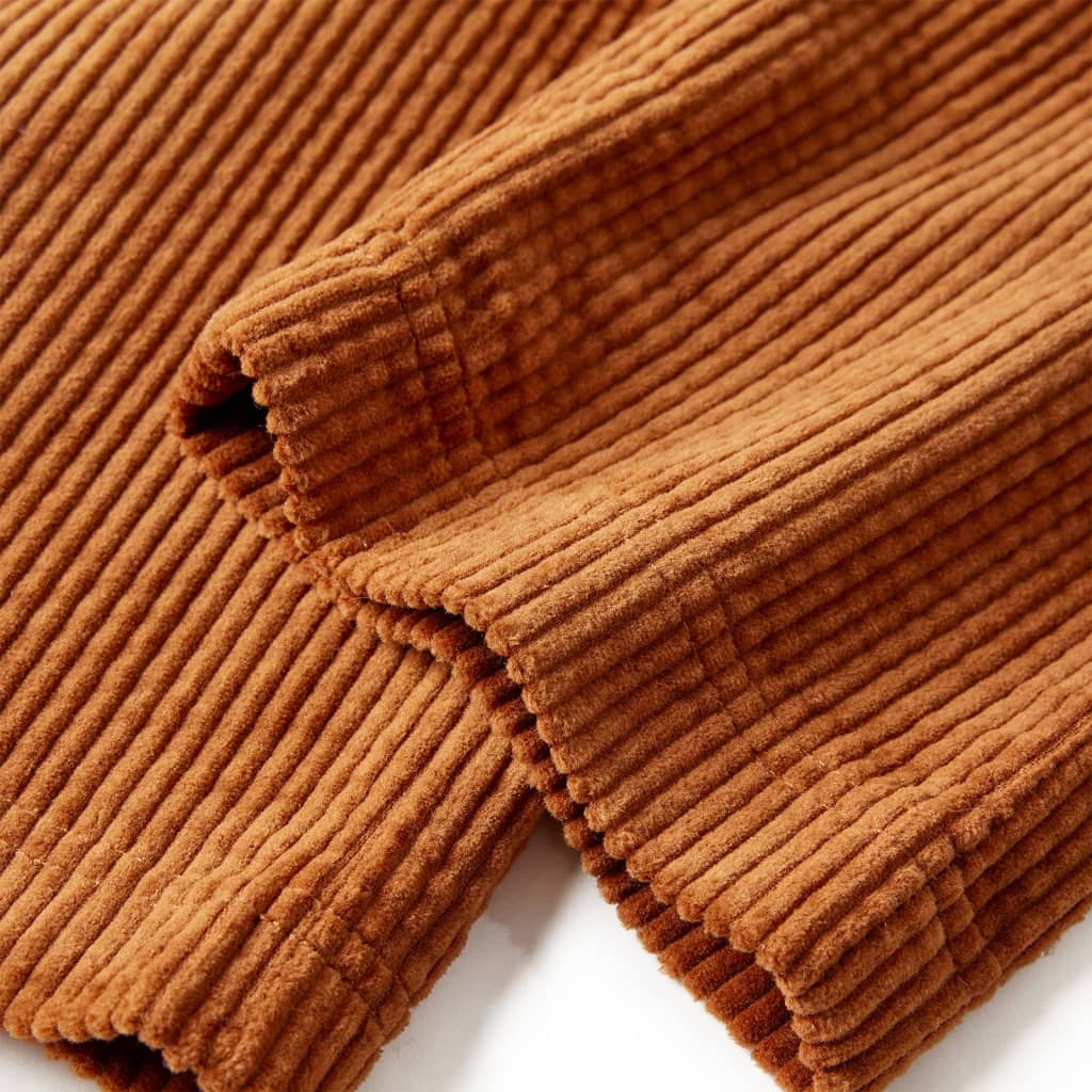 Kids' Corduroy Trousers Cognac 116