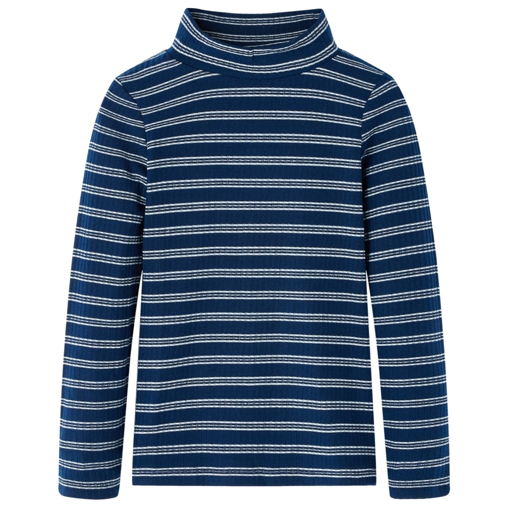 Kids' Long-Sleeve Shirt Navy 140