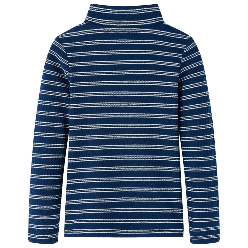 Kids' Long-Sleeve Shirt Navy 140