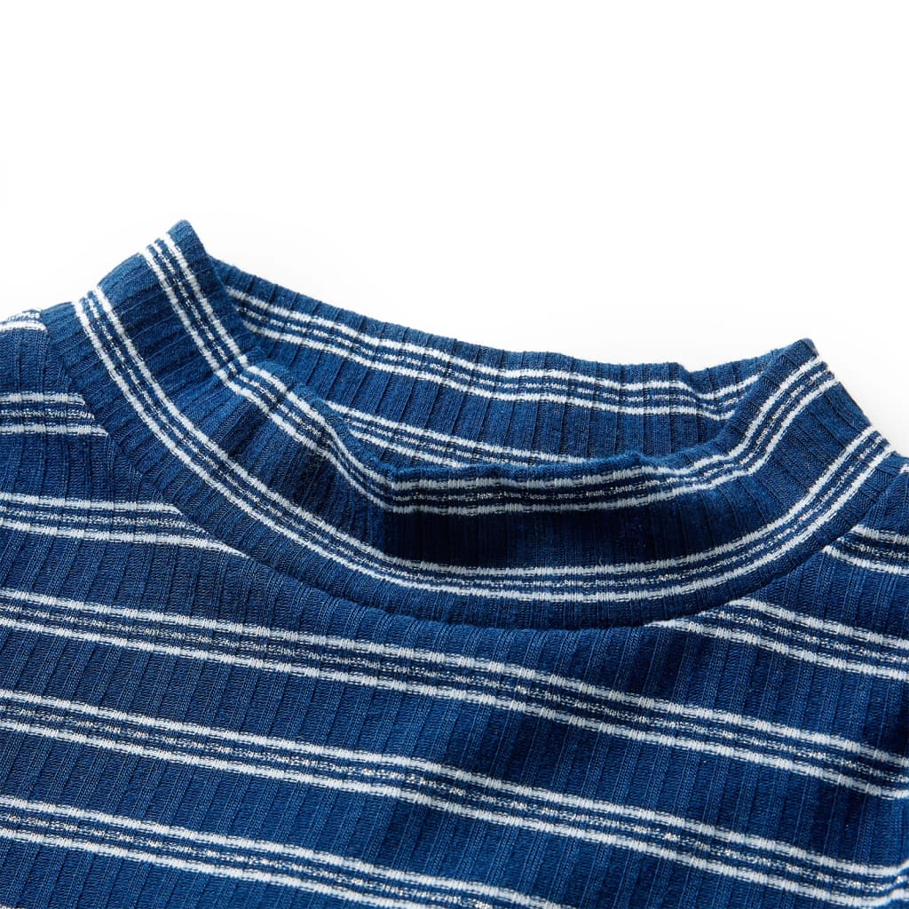 Kids' Long-Sleeve Shirt Navy 140