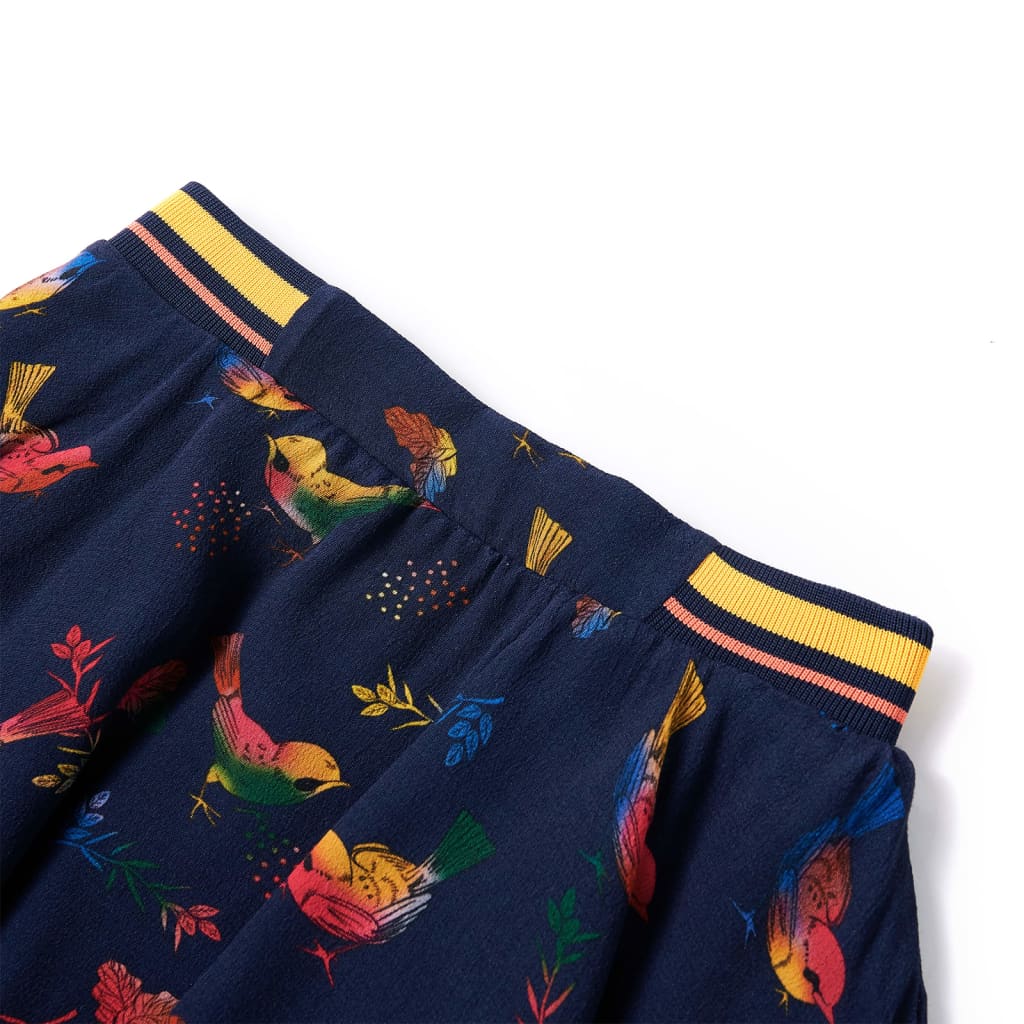 Girls' Skirt Navy Blue 128