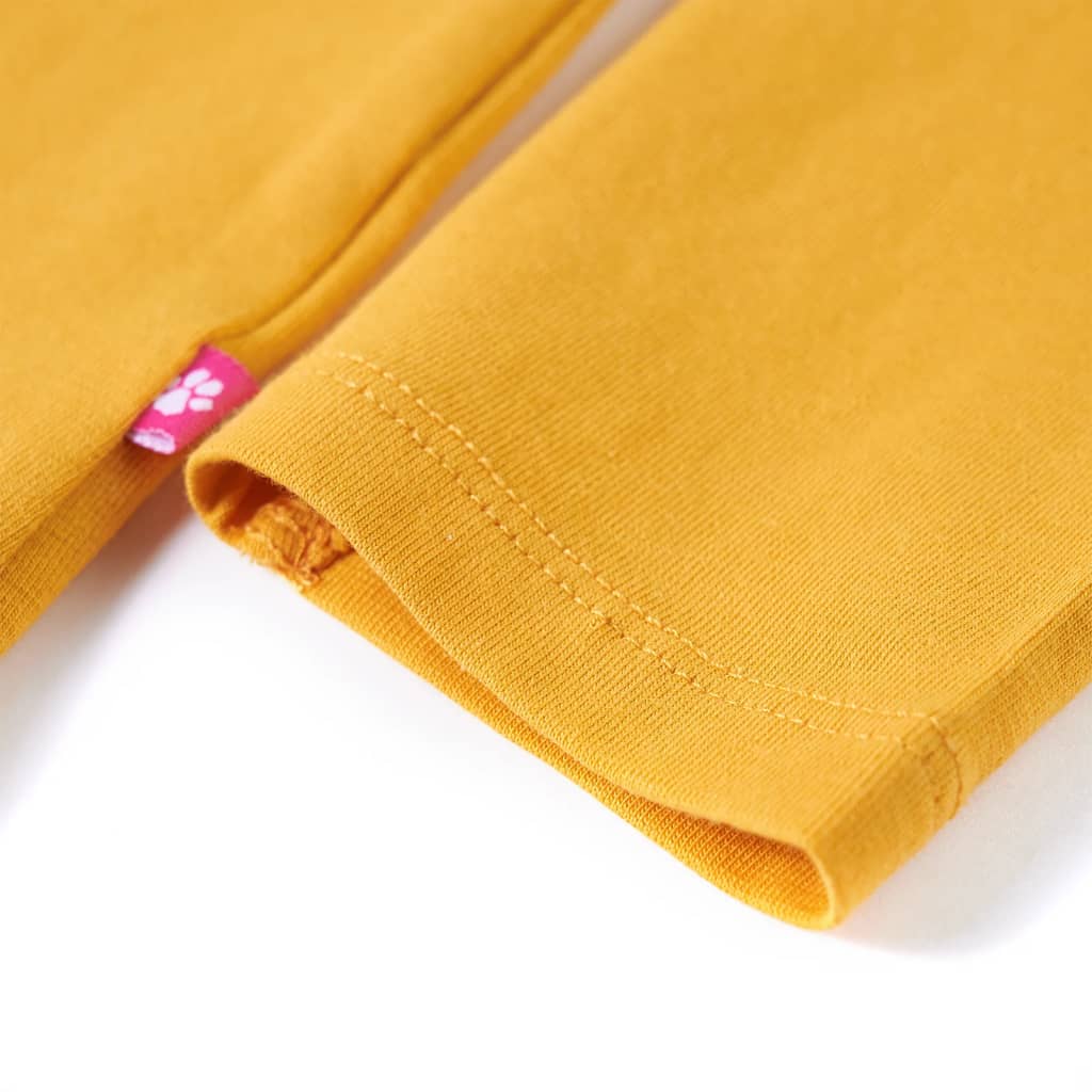 Children's Long-Sleeved Shirt Ochre 116