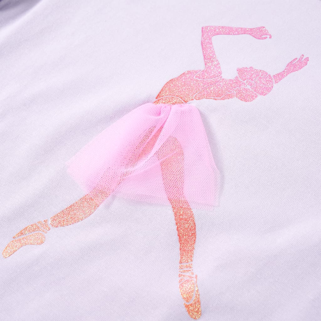 Girls' Long-Sleeve Shirt Light Purple 92