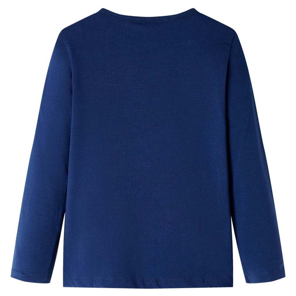 T-shirt manches longues enfant marine 92