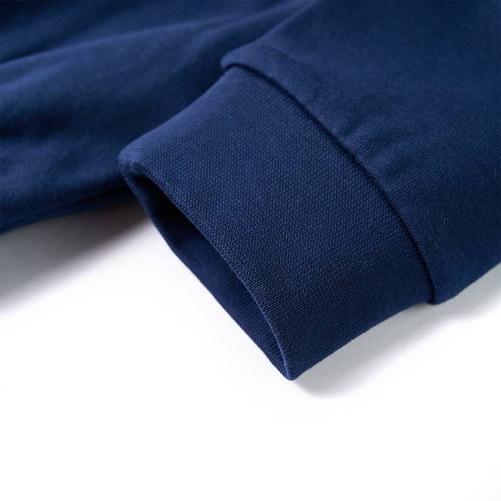 Sweat à capuche enfant bleu marine 92