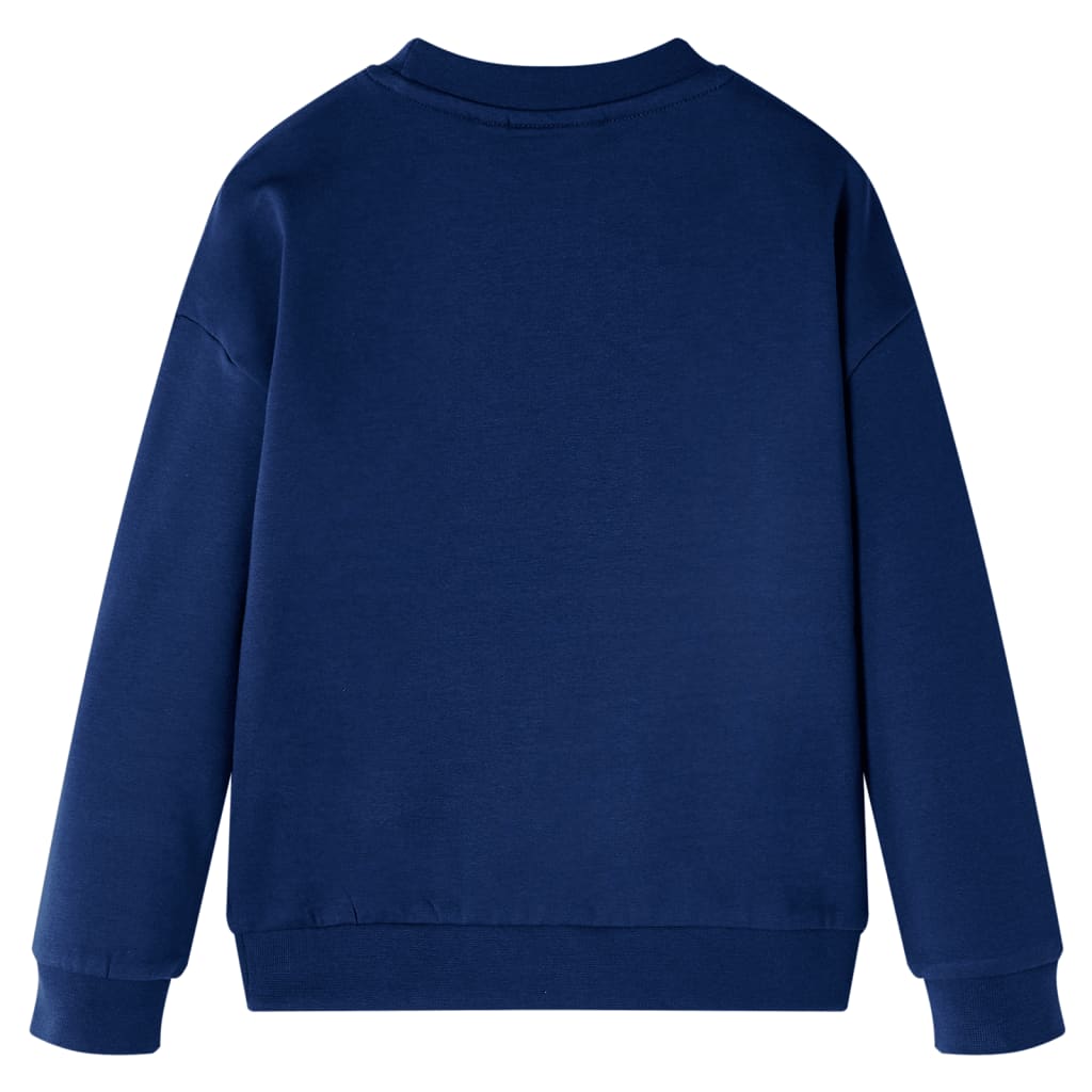 Sweat-shirt enfant bleu marine 104