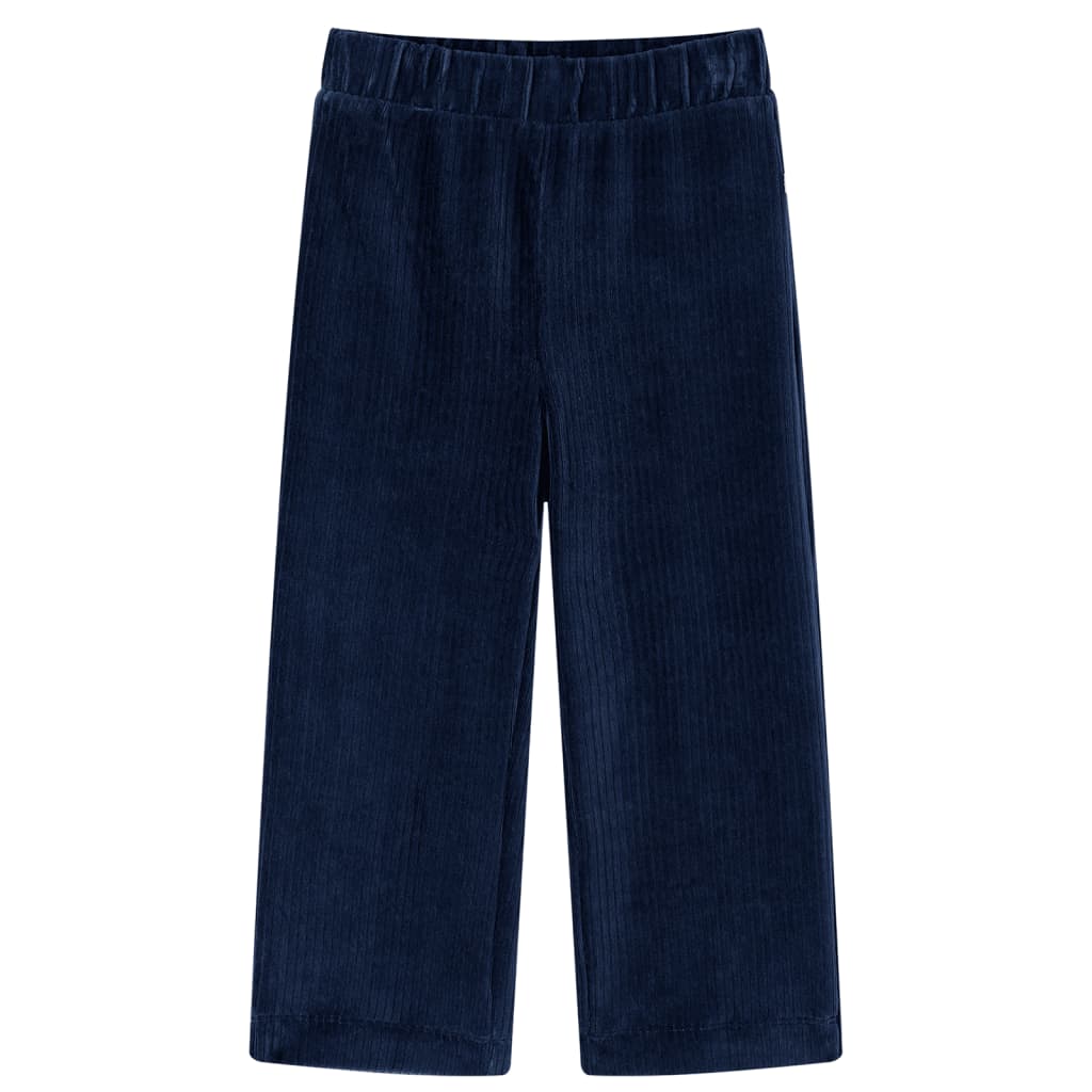 Kids' Corduroy Trousers Navy 104