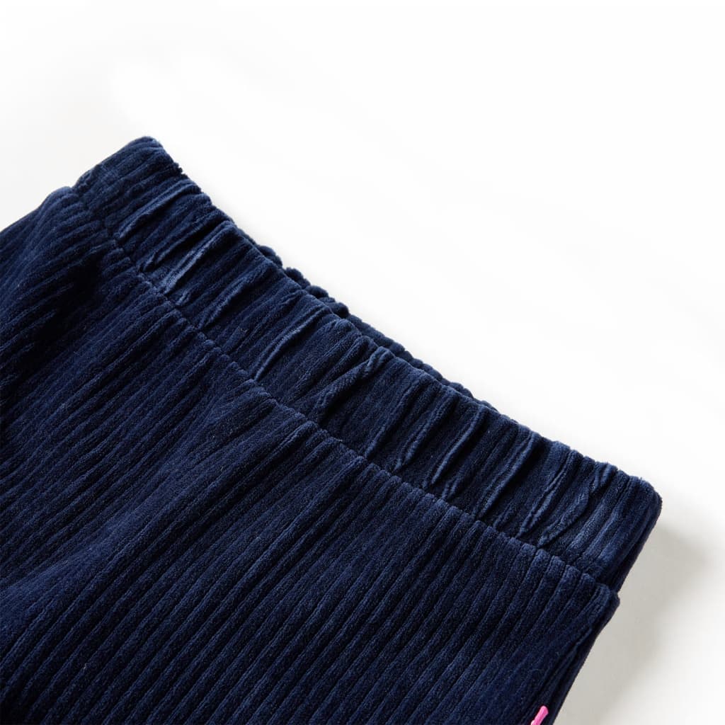 Kids' Corduroy Trousers Navy 104