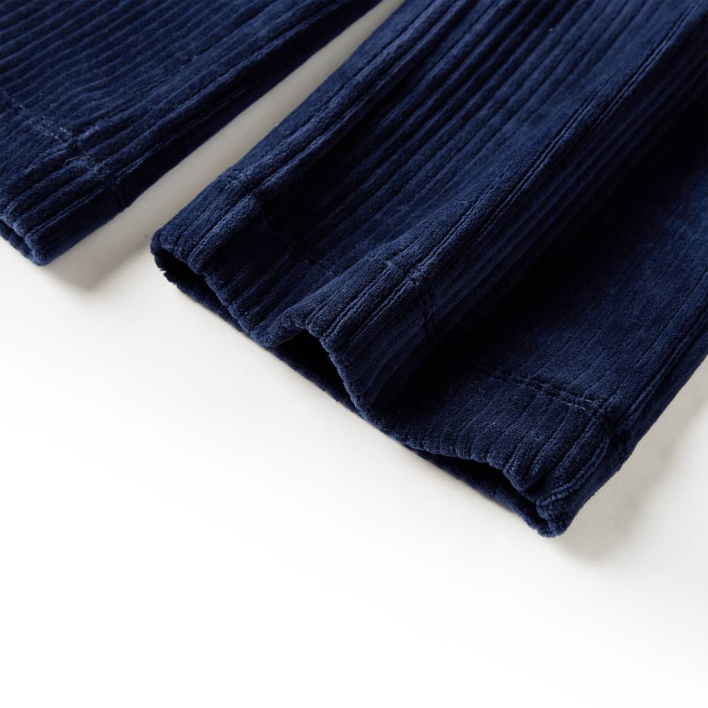 Kids' Corduroy Trousers Navy 104
