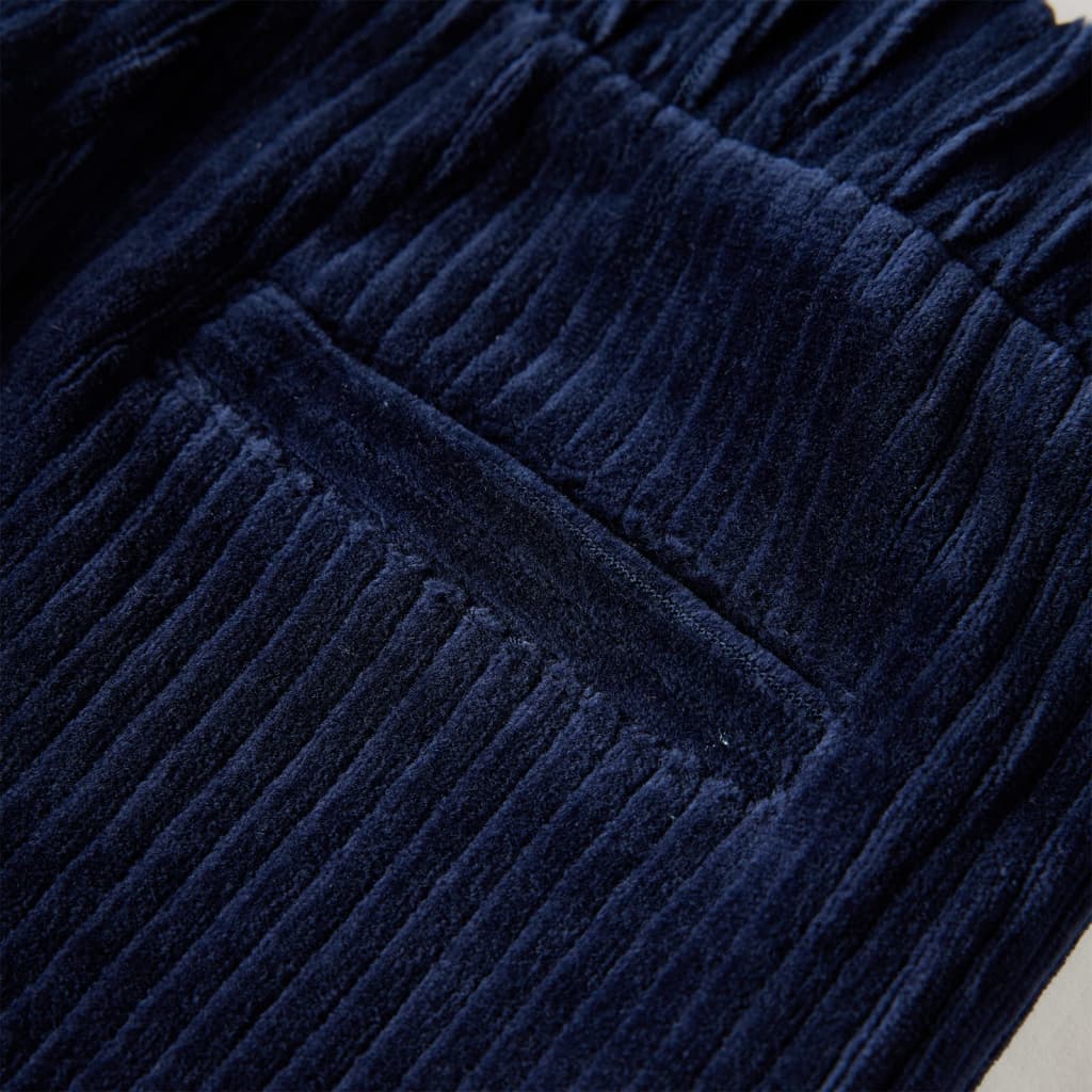 Kids' Corduroy Trousers Navy 104