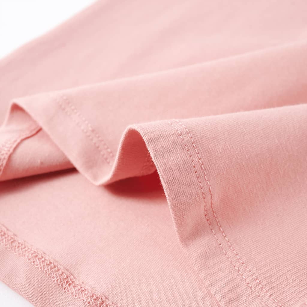 Girls' Long-Sleeved T-Shirt Light Pink 104