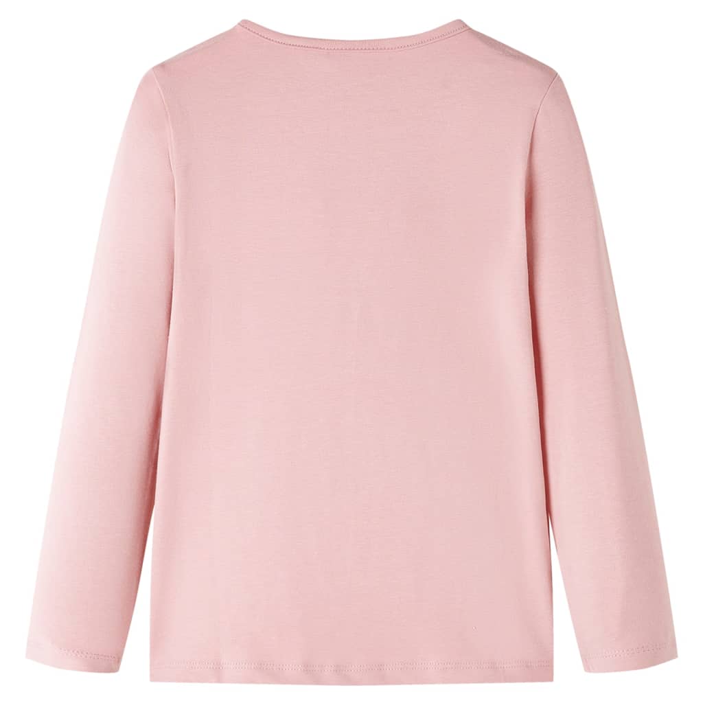 Kids' Light Pink Long-Sleeve Shirt 116