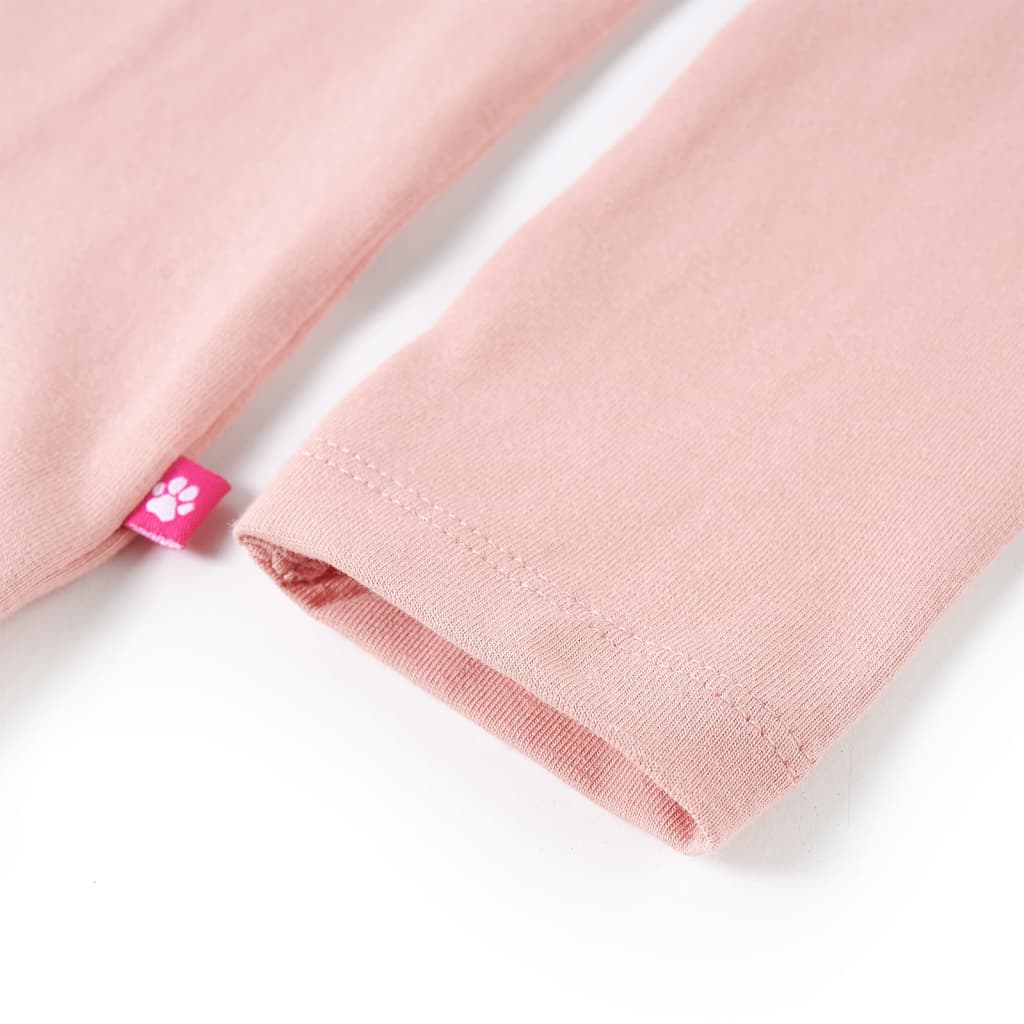 Kids' Light Pink Long-Sleeve Shirt 116