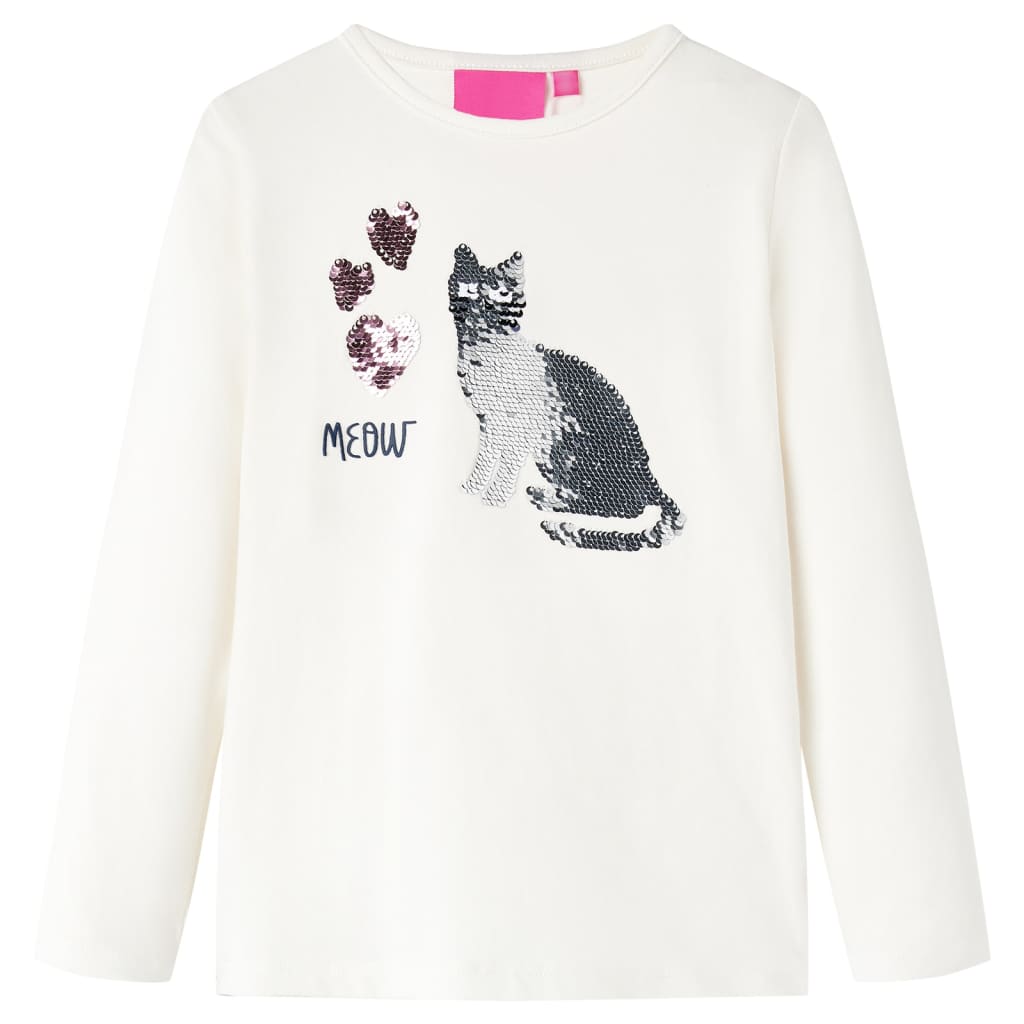 Children's Long-Sleeved Shirt Ecru 104
