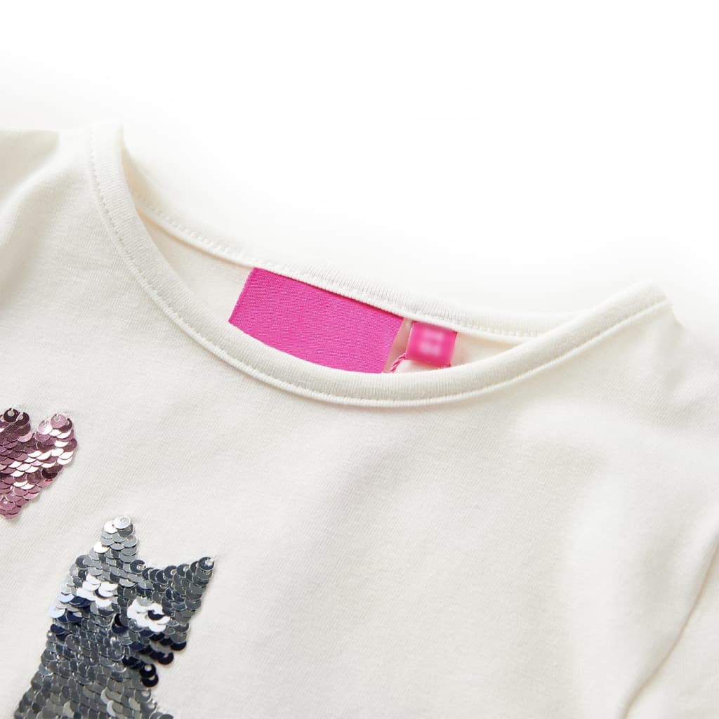 Children's Long-Sleeved Shirt Ecru 104