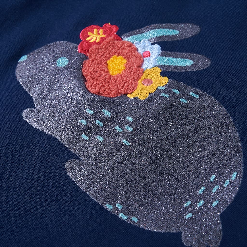 Kids' Long-Sleeved Shirt Navy 104
