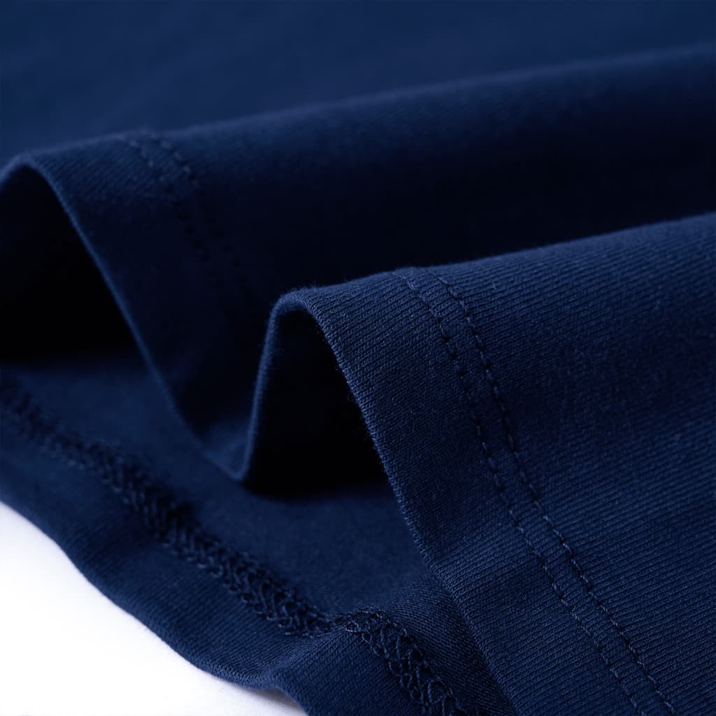Kids' Long-Sleeve Shirt Navy Blue 116