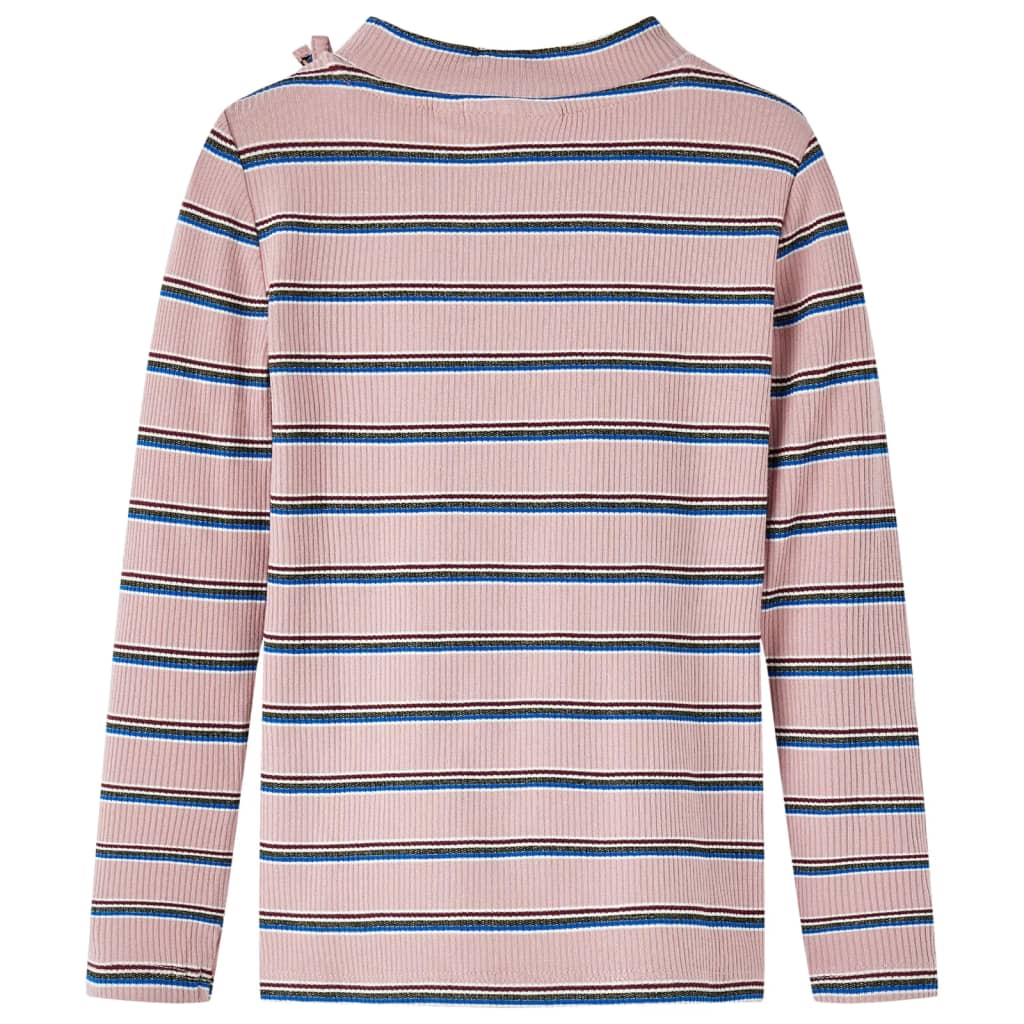 Kids' Long-Sleeve Shirt Light Pink 128