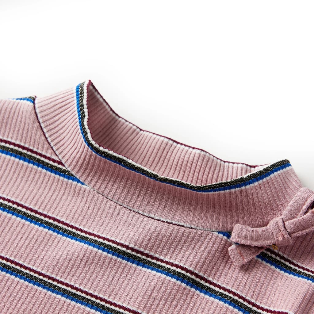 Kids' Long-Sleeve Shirt Light Pink 128
