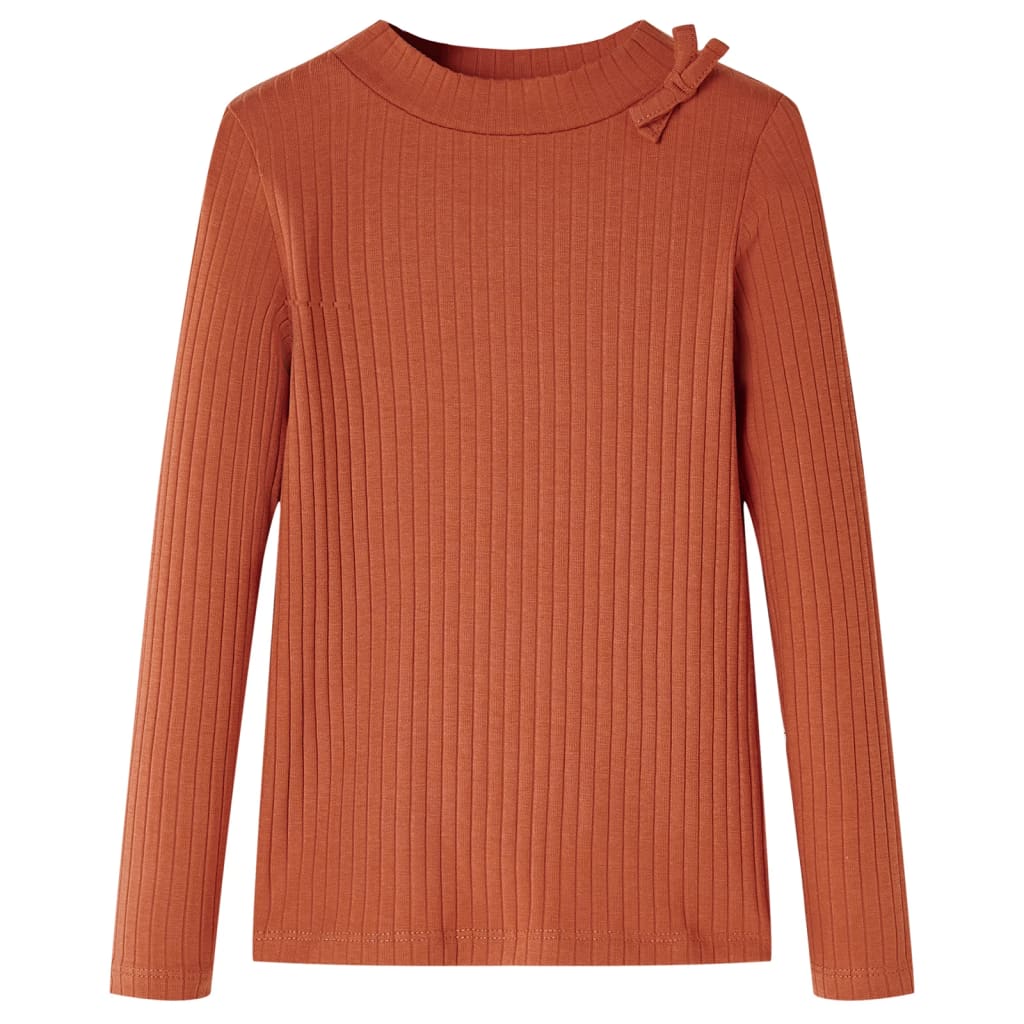 T-shirt manches longues enfant Cognac 92