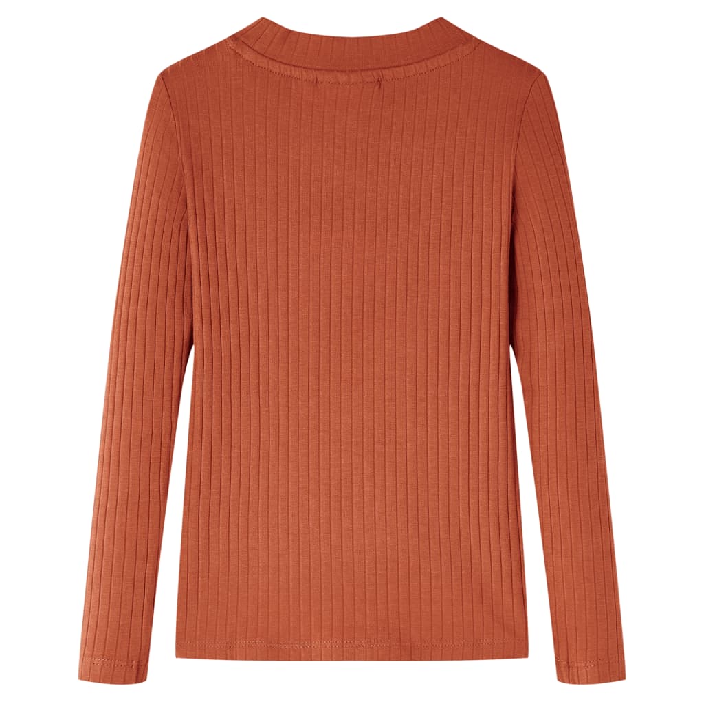 T-shirt manches longues enfant Cognac 92