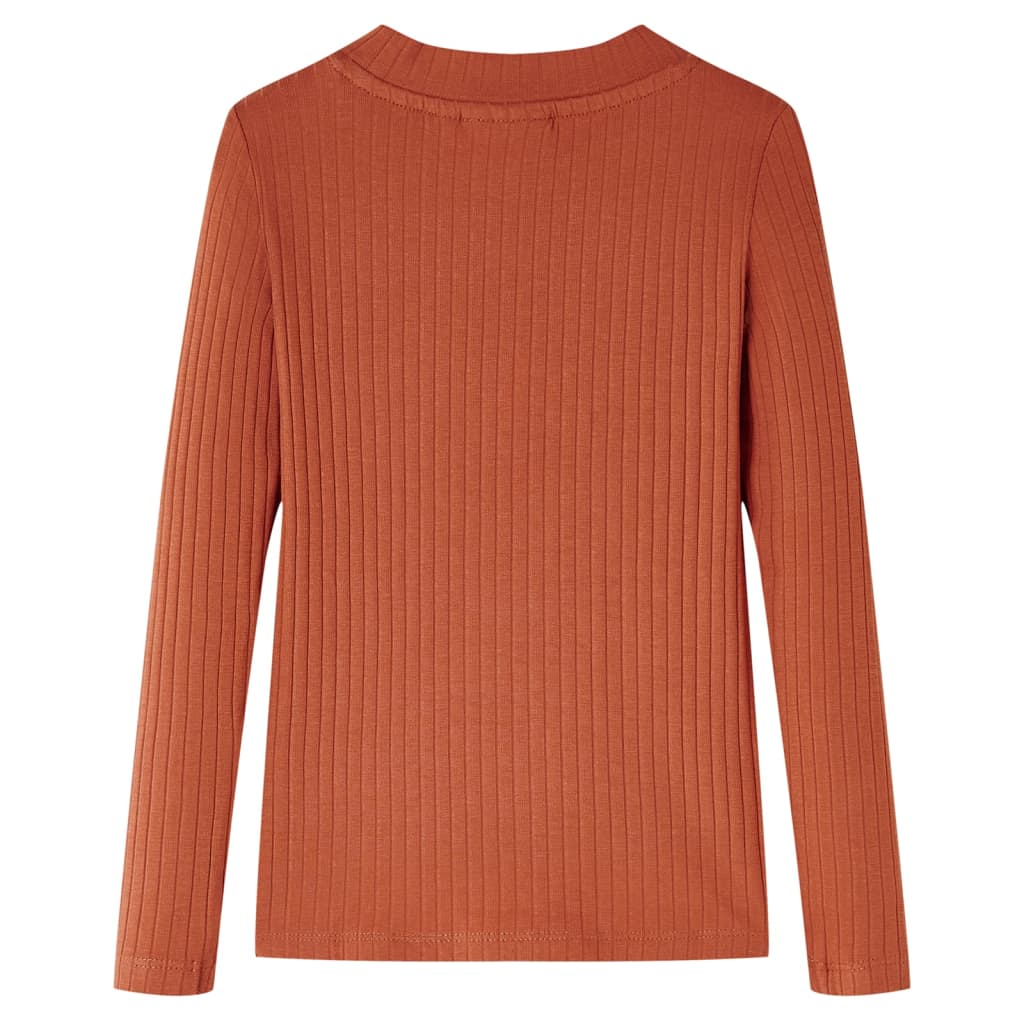 T-shirt manches longues enfant Cognac 104