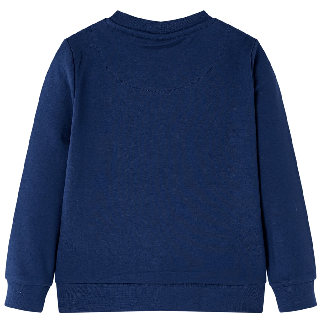 Sweatshirt enfant bleu marine 116