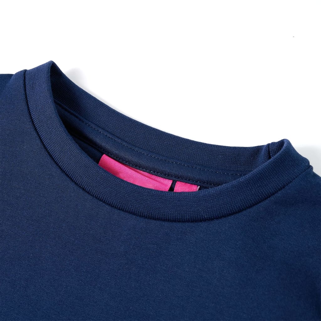 Sweat-shirt enfant bleu marine 140