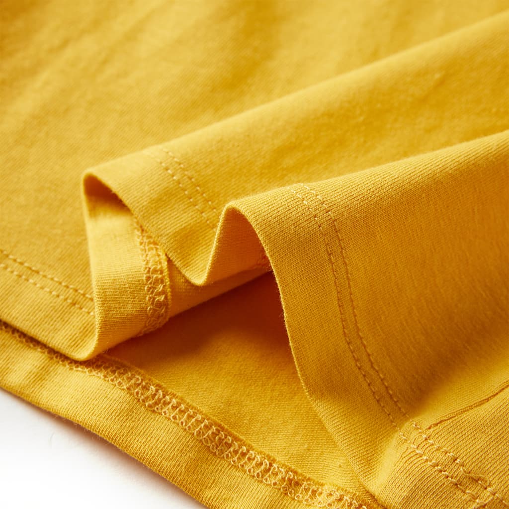 Children's Long-Sleeved Shirt Ochre 116