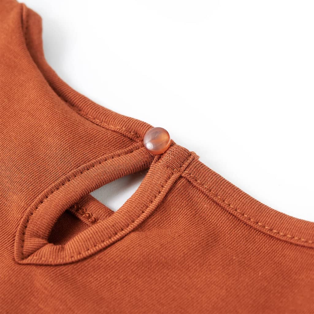 T-shirt manches longues enfant Cognac 128