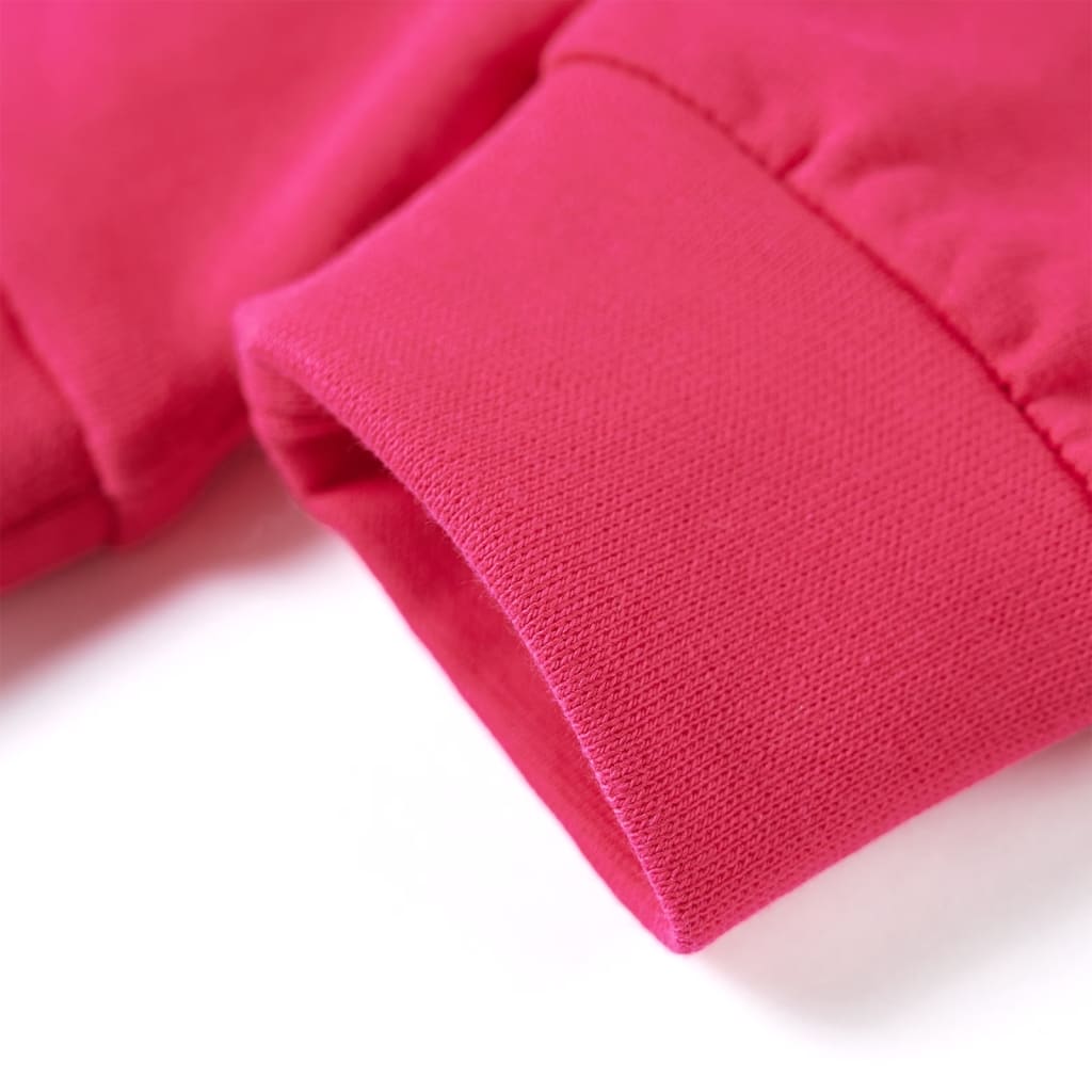 Sweat-shirt enfant rose vif 104