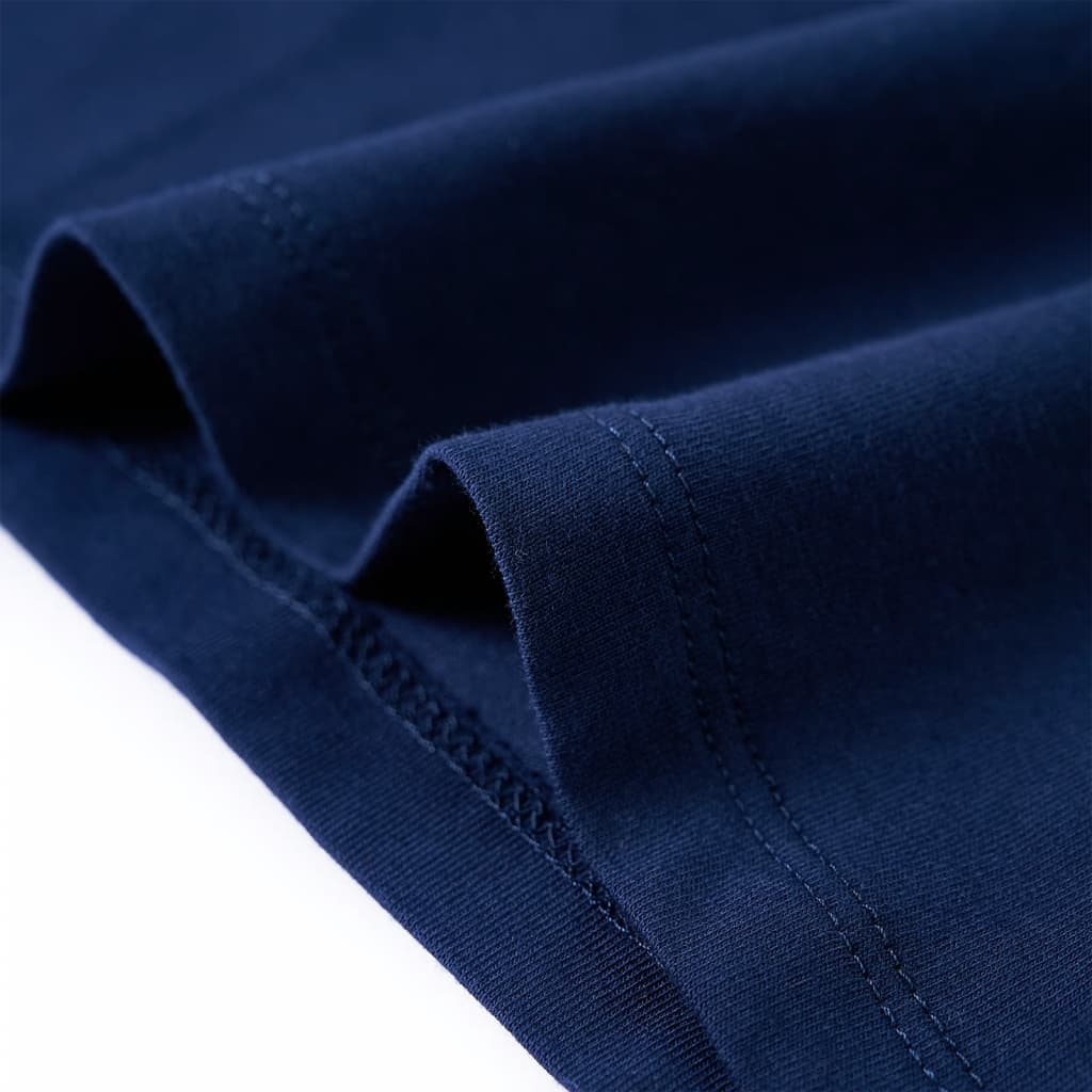Kids' Long-Sleeved Shirt Navy 104
