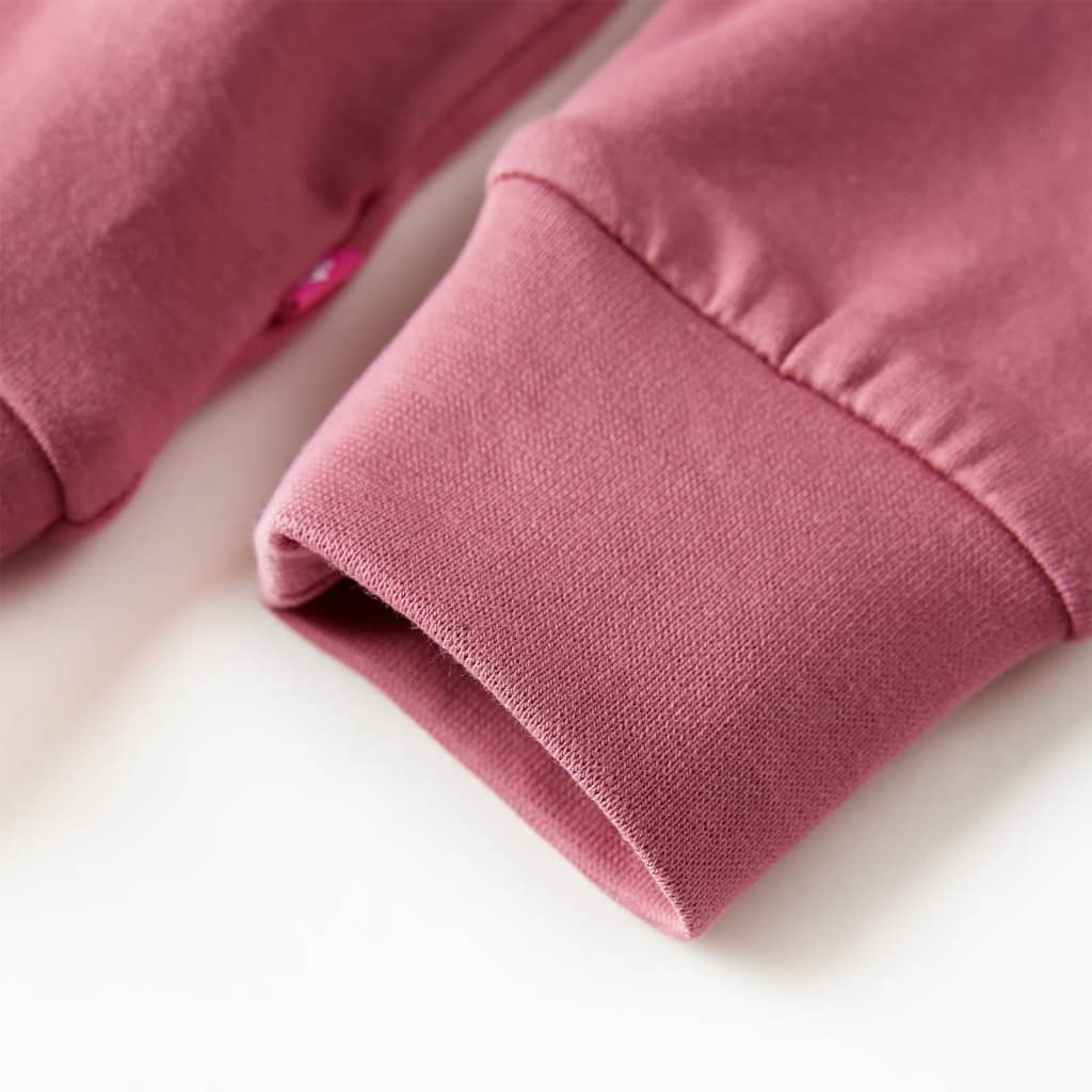Sweat-shirt enfant framboise 92
