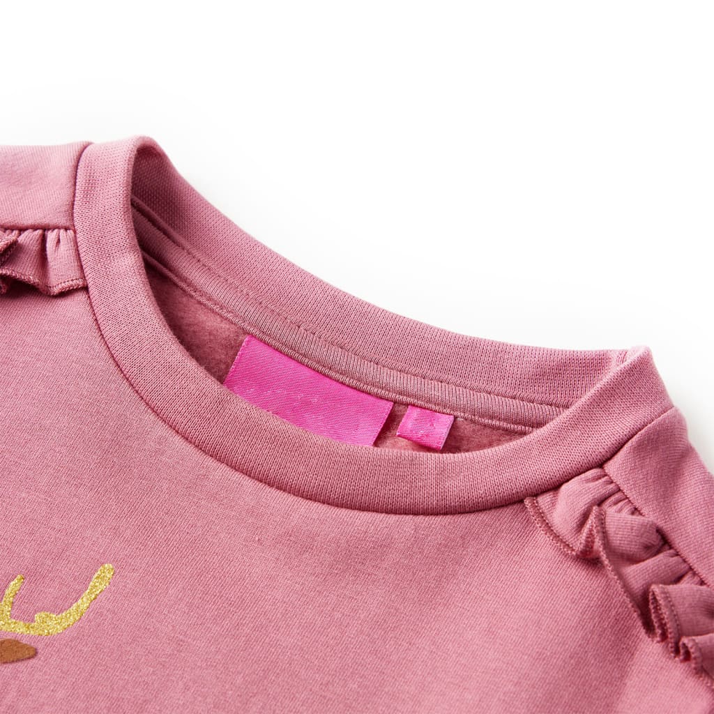Sweat-shirt enfant framboise 104
