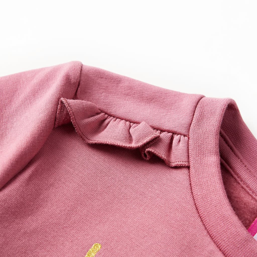 Sweat-shirt enfant framboise 128