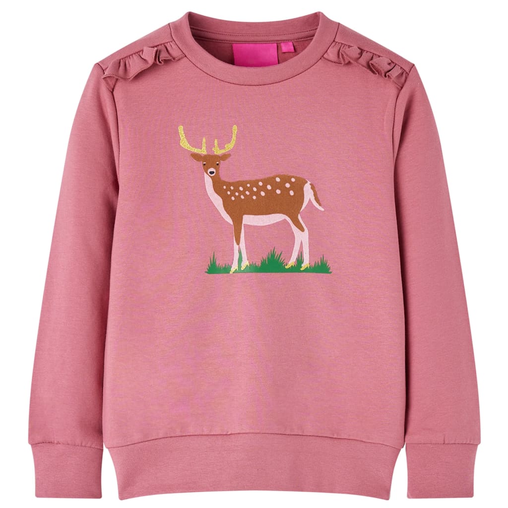 Kids' Sweatshirt Raspberry Pink 140