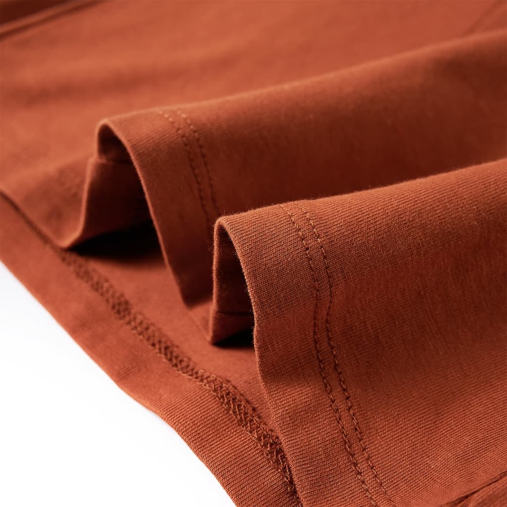 T-shirt manches longues enfant Cognac 140