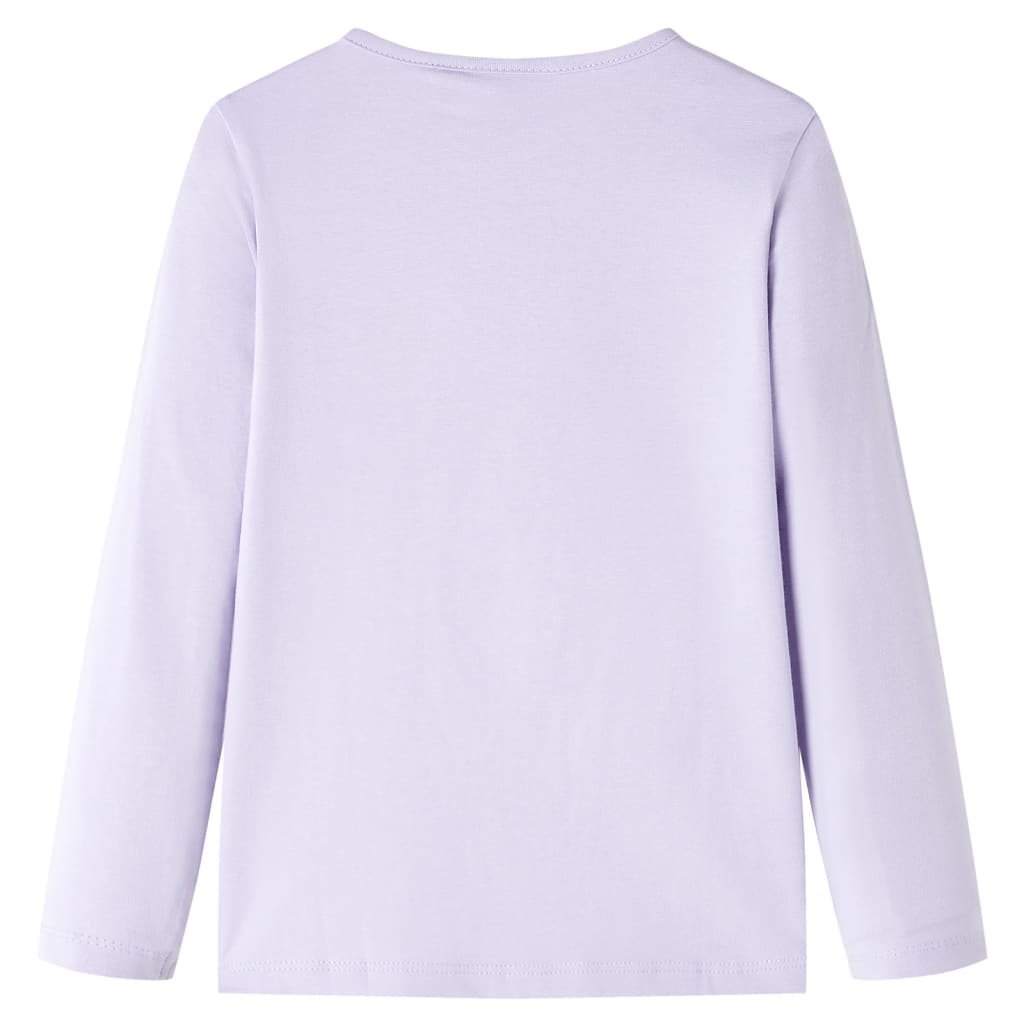 Children's Long-Sleeve Shirt Light Purple 104