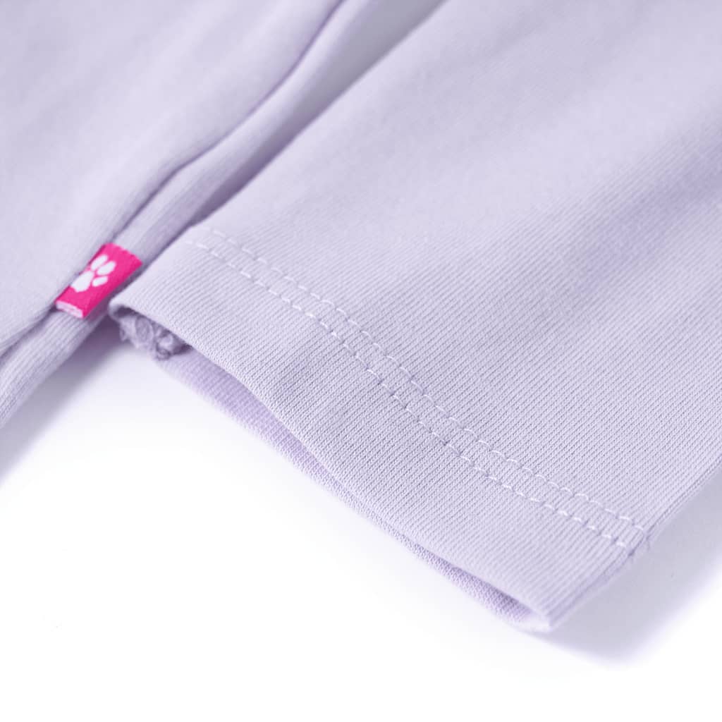 Kids' Long-Sleeve Shirt Light Purple 140