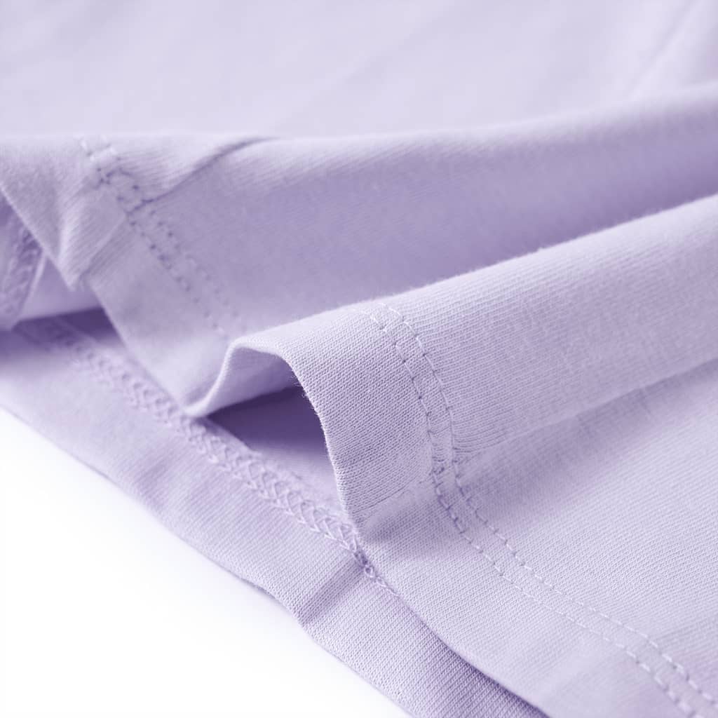 Kids' Long-Sleeve Shirt Light Purple 140