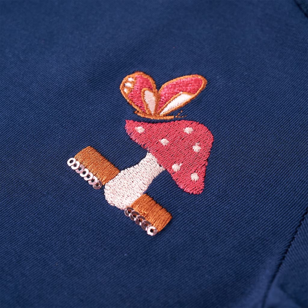 Kids' Long-Sleeved Shirt Navy 104