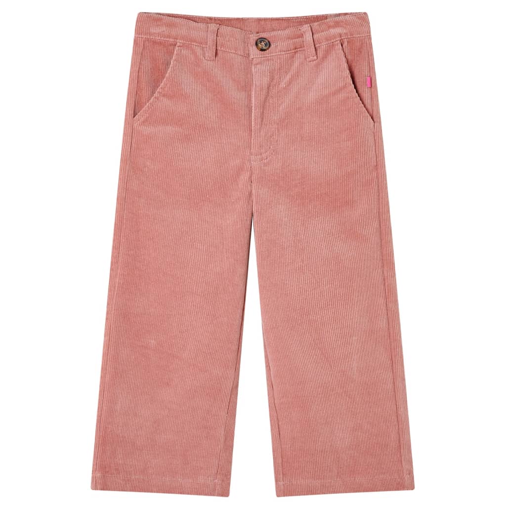 Children's Corduroy Trousers Old Rose 104